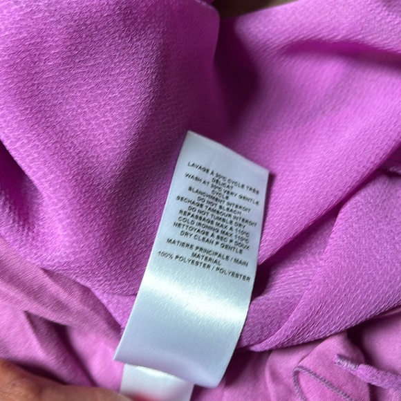 See By Chole Purple Sheer Blouse With Cami NWT Womens Sz 38 US M - Picture 10 of 10
